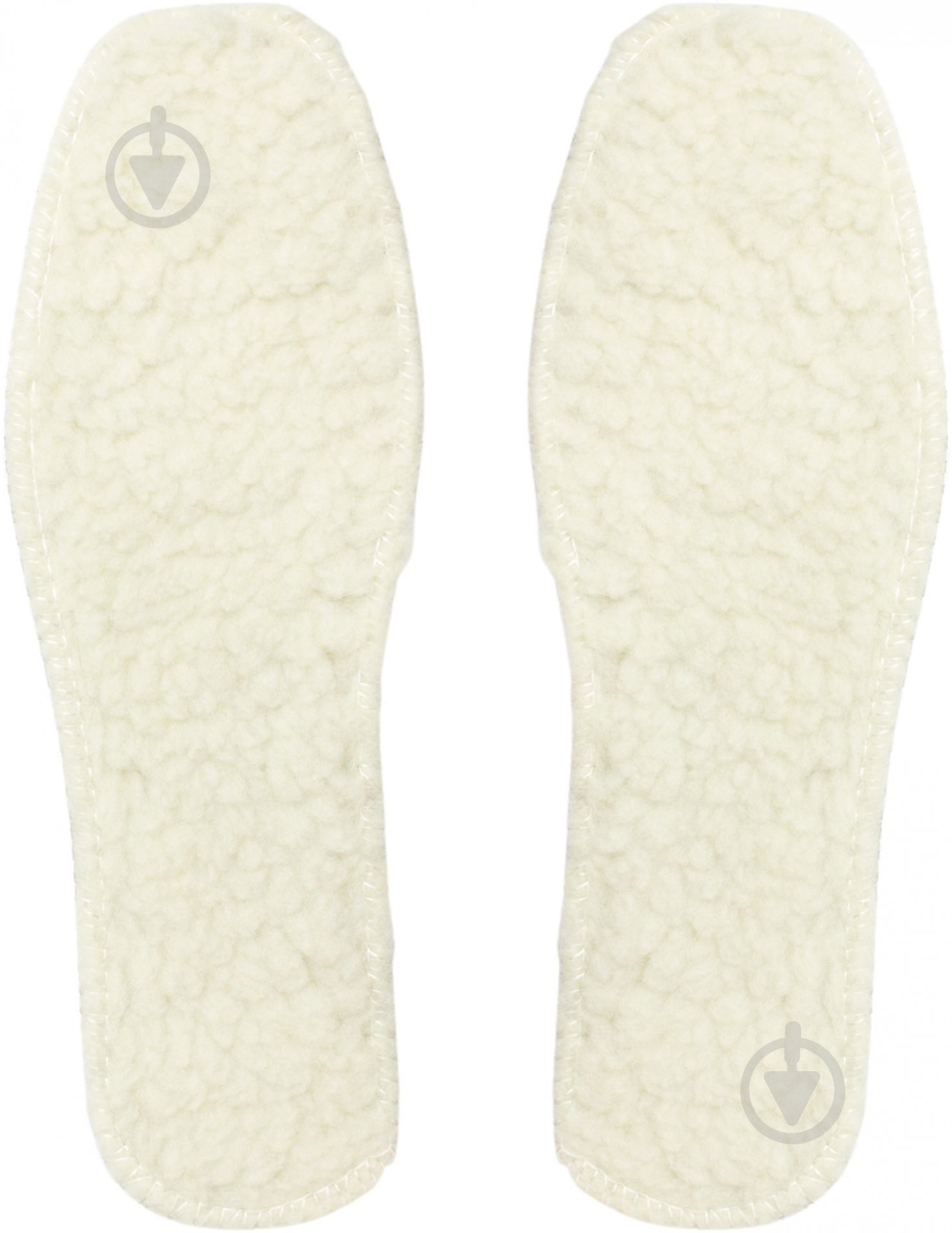 Стельки для обуви из овечьей шерсти Comfort Textile Group р.37 молочный - фото 1