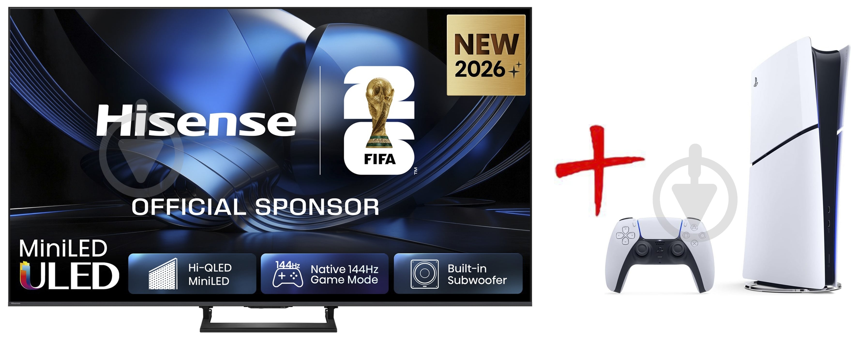Телевизор Hisense 100U7SE - фото 1