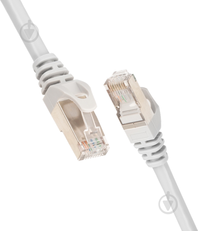 Патч-корд 2E Cat 5e UTP 26AWG 2E-PC5ECA-500GRY 5 м серый - фото 1 Патч-корд 2E Cat 5e UTP 26AWG 2E-PC5ECA-500GRY 5 м серый - фото 1