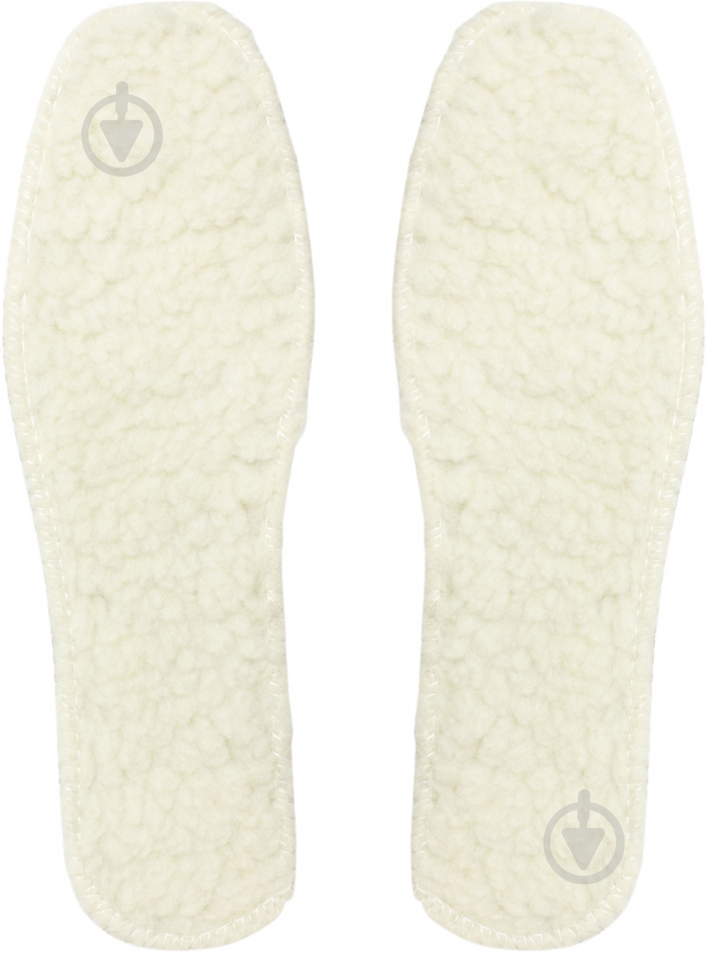 Стельки для обуви из овечьей шерсти Comfort Textile Group р.44 молочный - фото 1