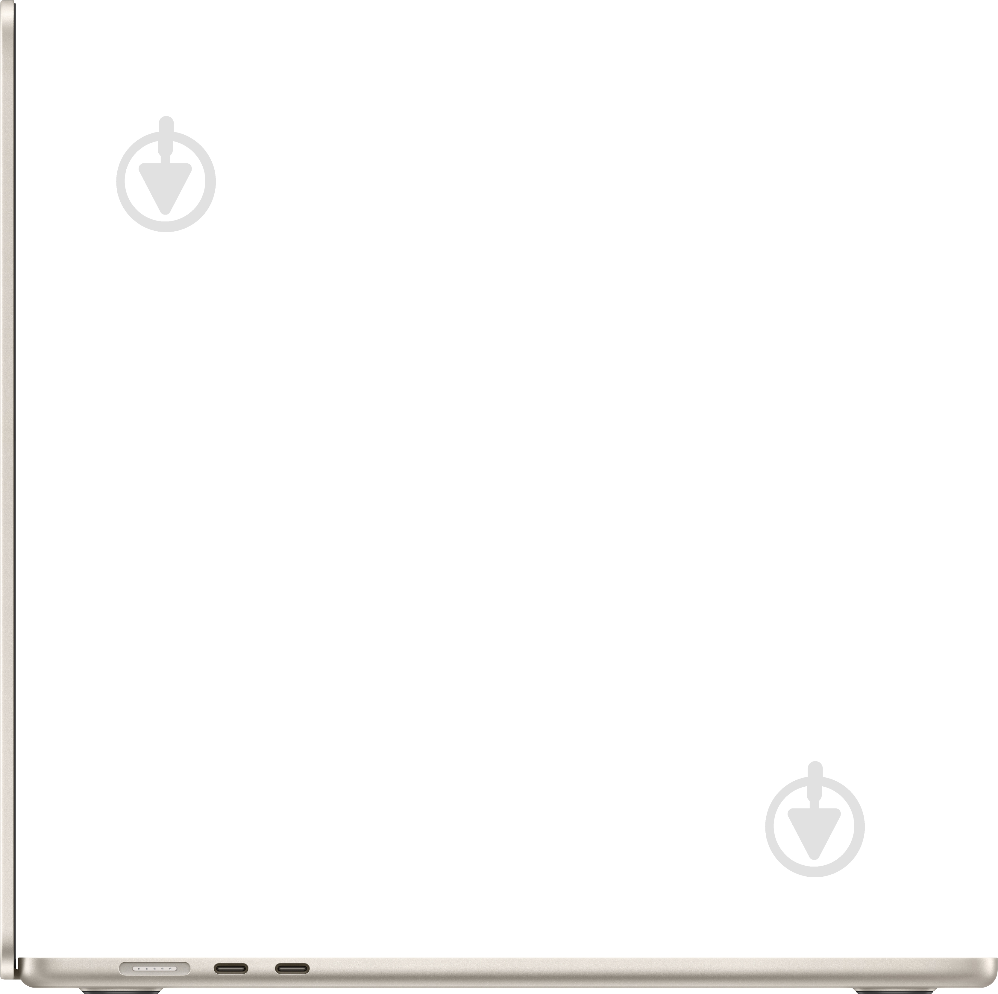 Ноутбук Apple MacBook Air M3 15,3" (MXD33UA/A) starlight - фото 3