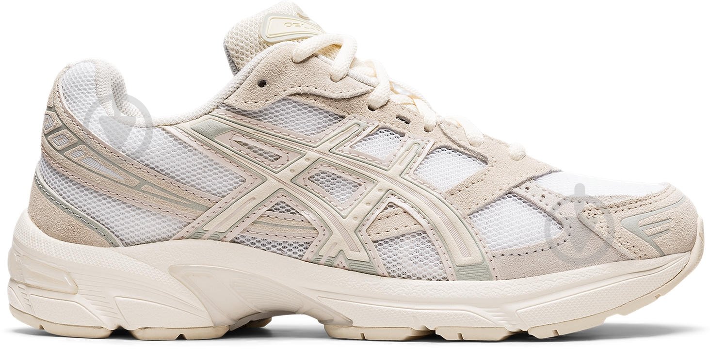 Кроссовки женские демисезонные Asics GEL-1130 1202A163_100 р.40 бежевые - фото 1