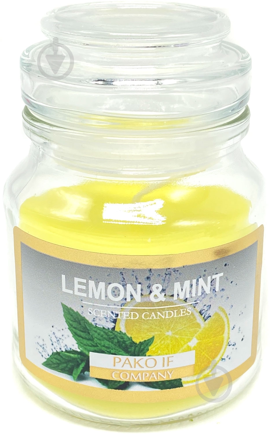 Свеча ароматическая Pako-If Лимон-мята - фото 1