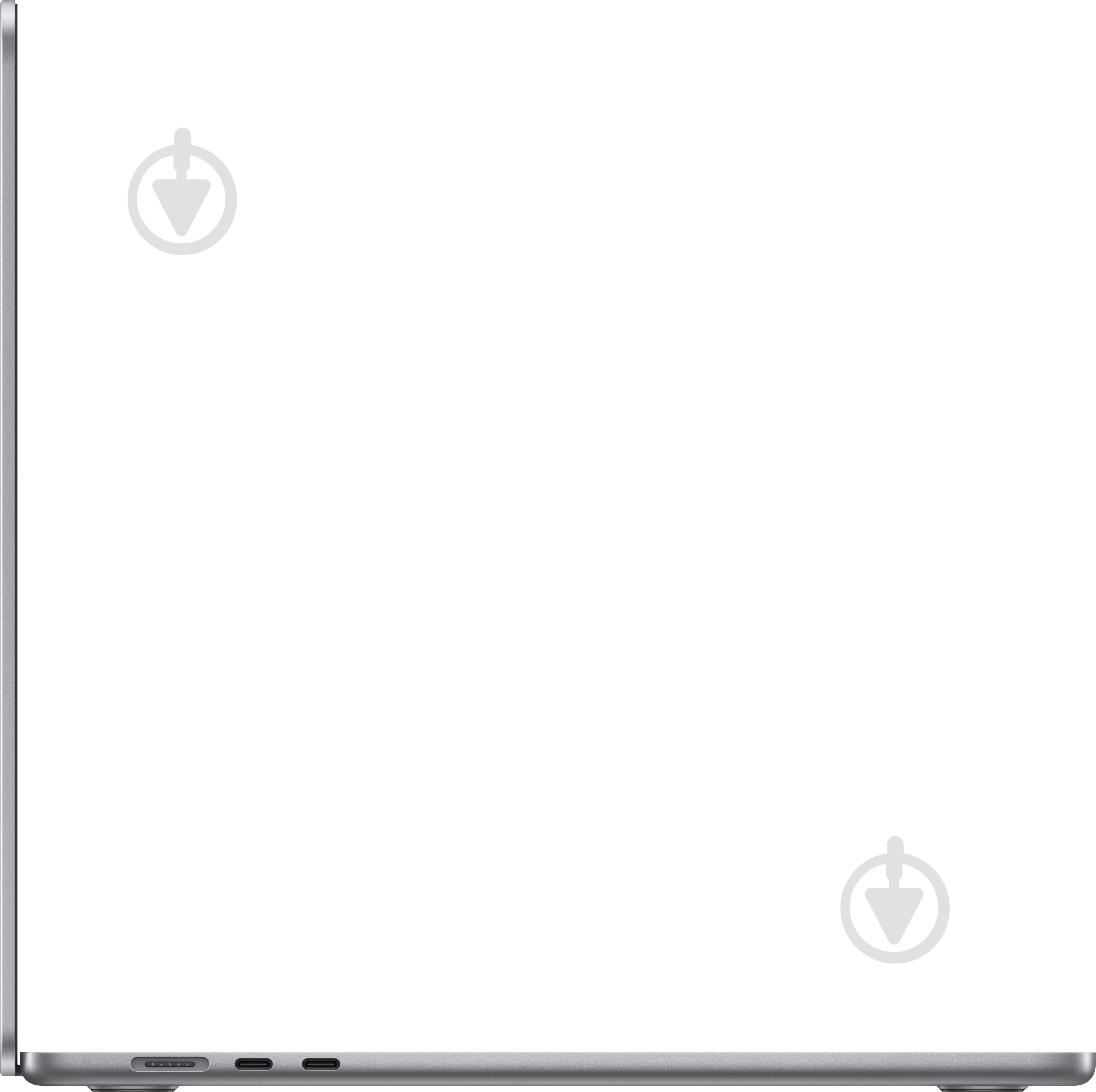 Ноутбук Apple MacBook Air M3 15,3" (MRYM3UA/A) space grey - фото 4
