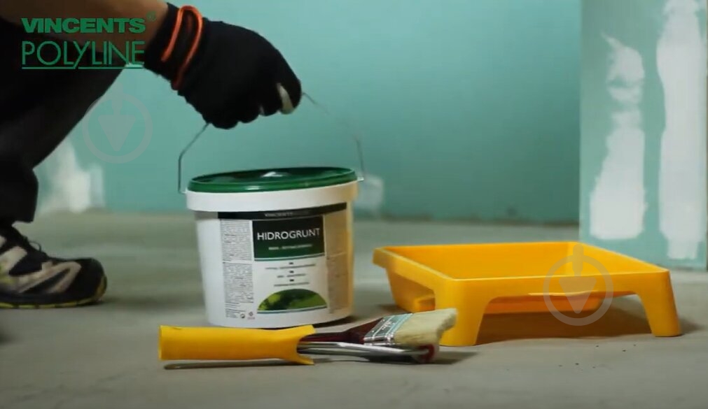 Грунтовка VINCENTS POLYLINE Hidrogrunt влагоотталкивающий 3 л - фото 2 Грунтовка VINCENTS POLYLINE Hidrogrunt влагоотталкивающий 3 л - фото 2