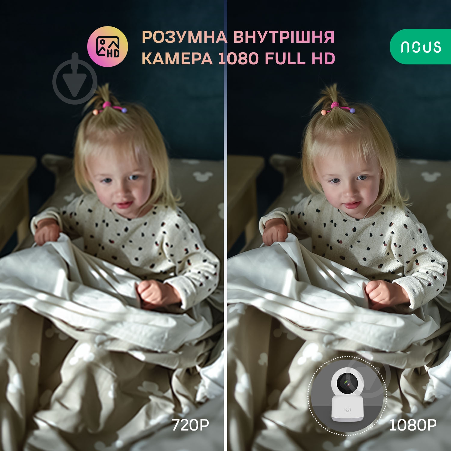 Умная IP-камера Nous W2 белый - фото 4