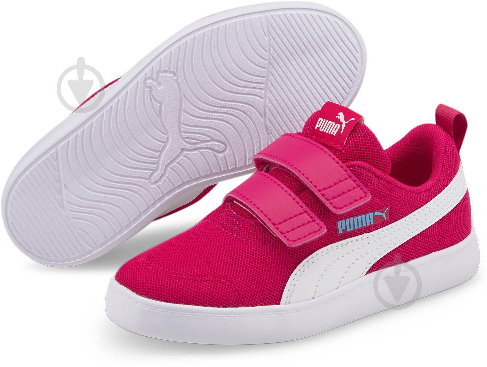 Кросівки для дівчаток Puma Courtflex v2 Mesh V PS 37175811 р.29 рожеві - фото 4