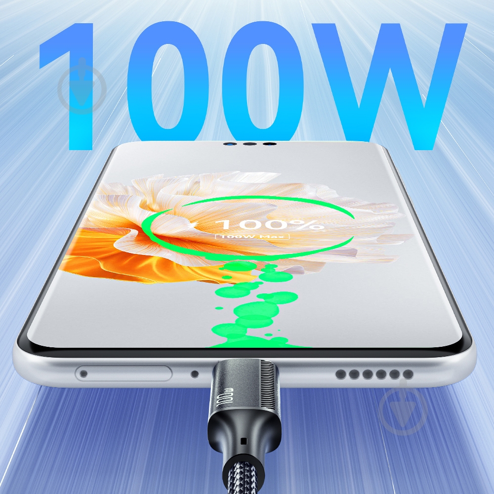 Дата-кабель Essager Simple 3 in 1 Micro+Type-c+Lightning 100W 1,2 м чорний (EXCMTL-JJ01-P) - фото 4 Дата-кабель Essager Simple 3 in 1 Micro+Type-c+Lightning 100W 1,2 м чорний (EXCMTL-JJ01-P) - фото 4