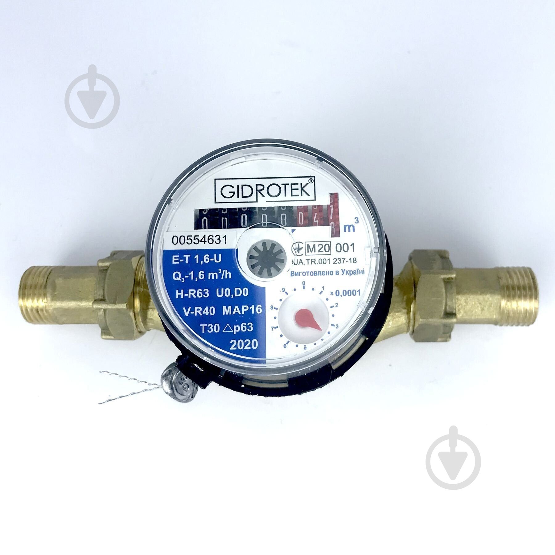 Счетчик холодной воды Gidrotek E-T 1,6U 1/2 - фото 2