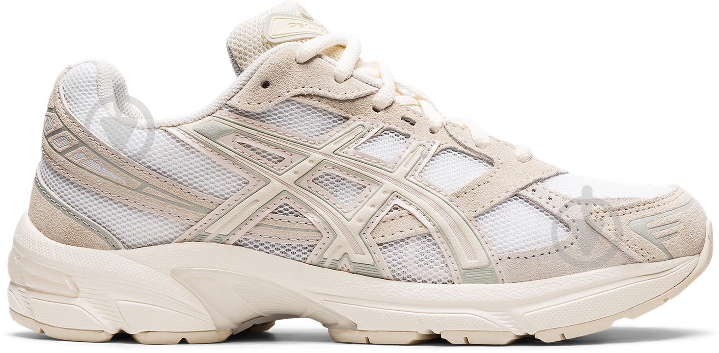 Кроссовки женские демисезонные Asics GEL-1130 1202A163_100 р.38 бежевые - фото 1
