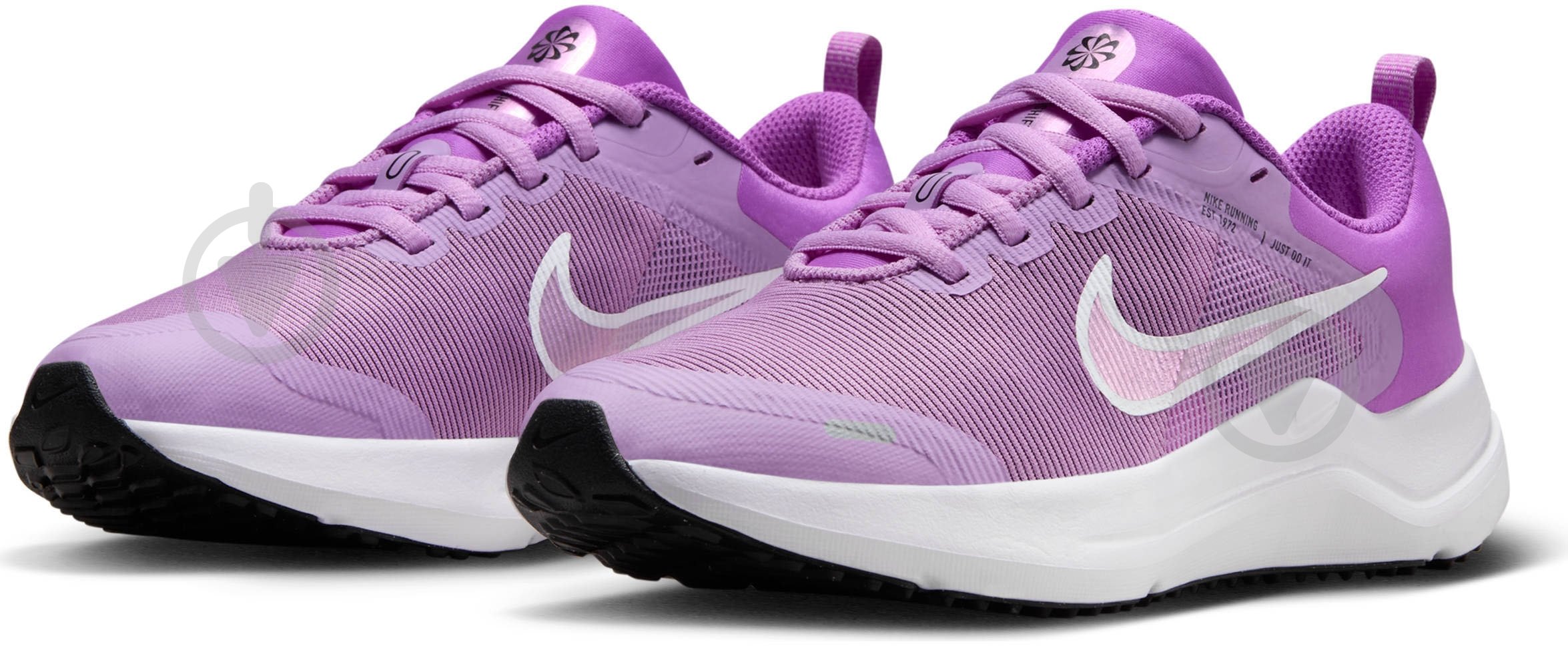 Кросівки для дівчаток демісезонні Nike DOWNSHIFTER 12 DM4194-501 р.38,5 рожеві - фото 5
