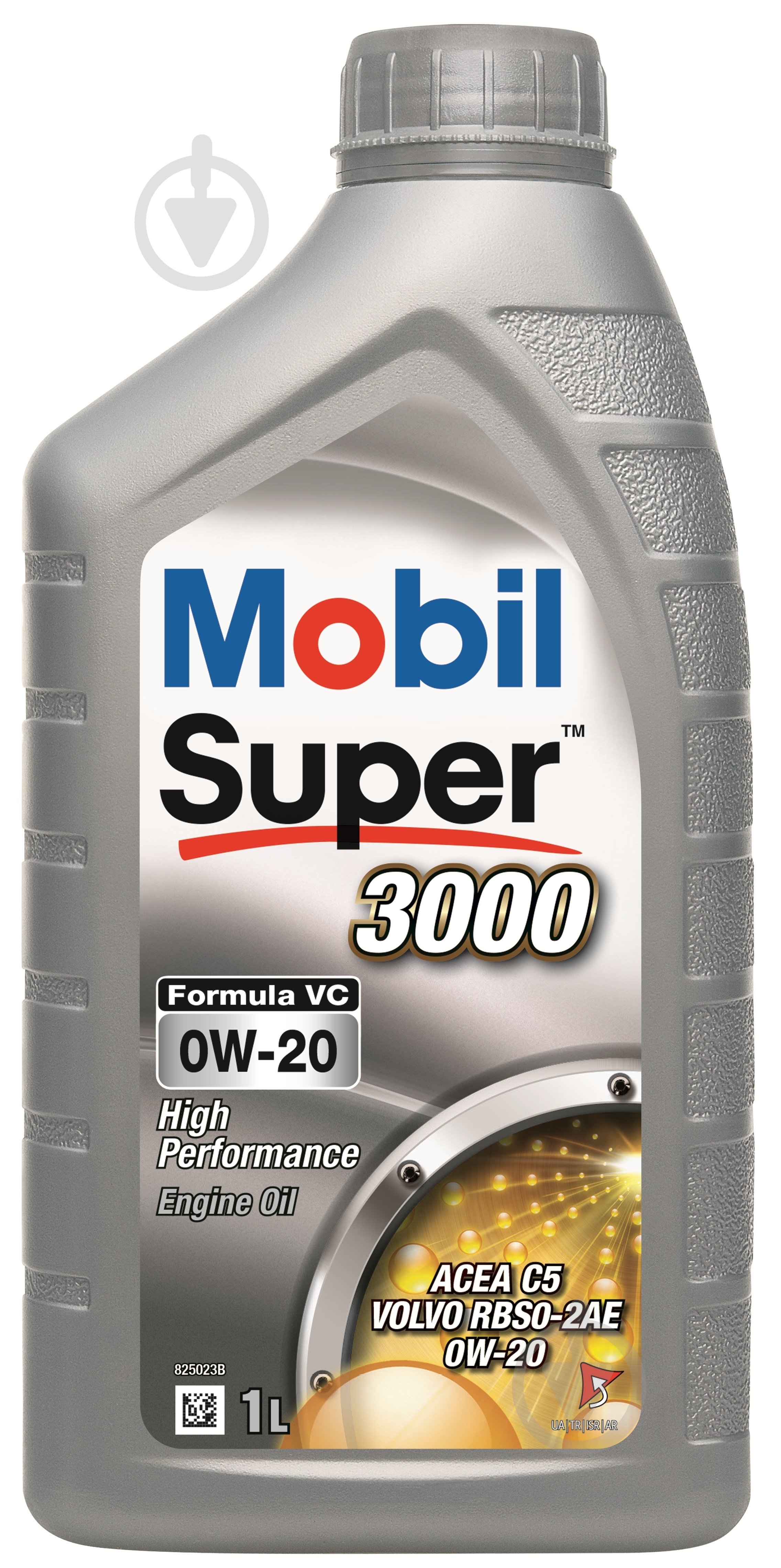Моторна олива синтетична Mobil Super 3000 Formula VC 0W-20 1 л (MB 0W20 3000 F-VC 1L) - фото 1