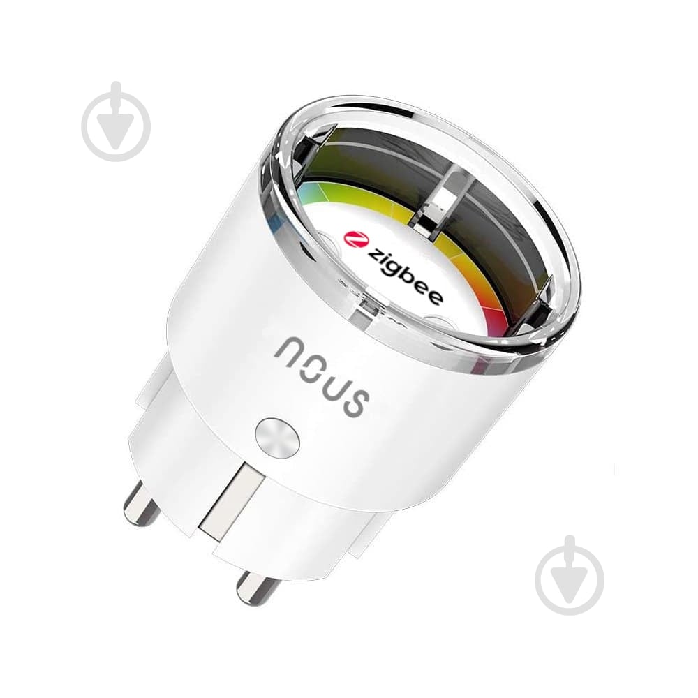 Умная розетка Nous A1Z Smart ZigBee Socket белый - фото 1 Умная розетка Nous A1Z Smart ZigBee Socket белый - фото 1