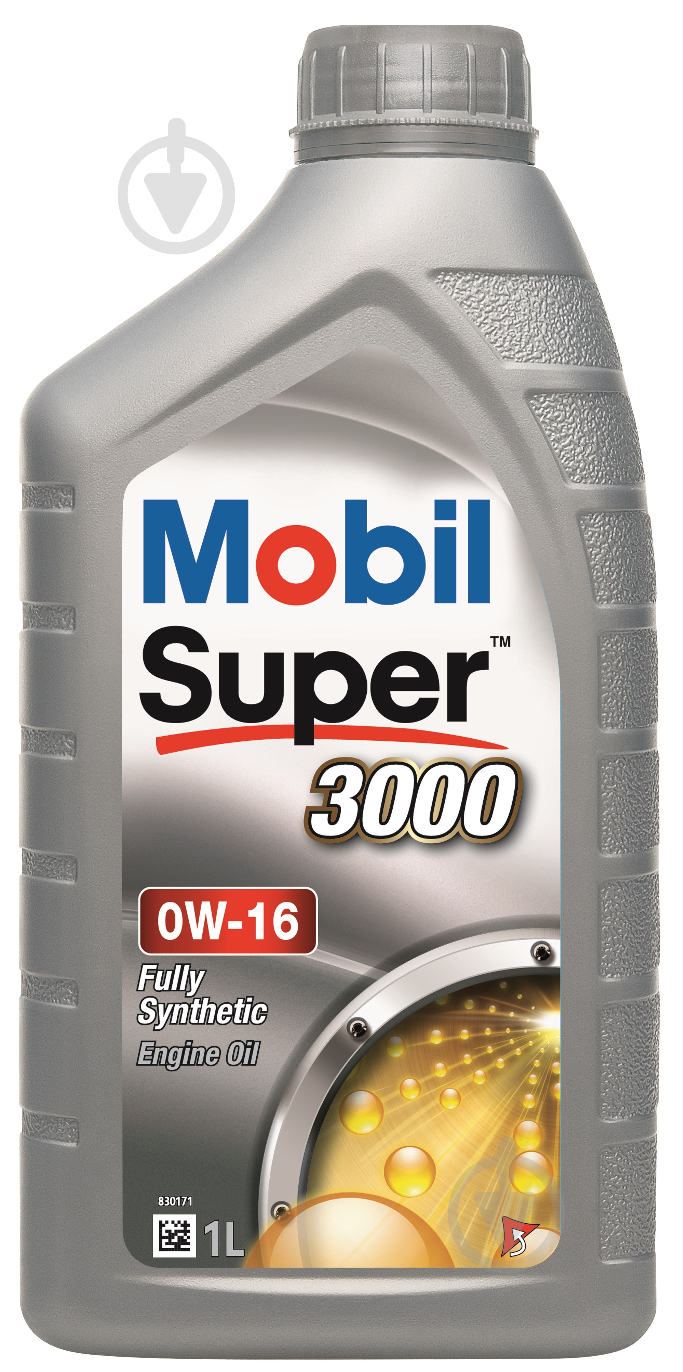 Моторна олива синтетична Mobil Super 3000 0W-16 1 л (MB 0W16 3000 1L) - фото 1