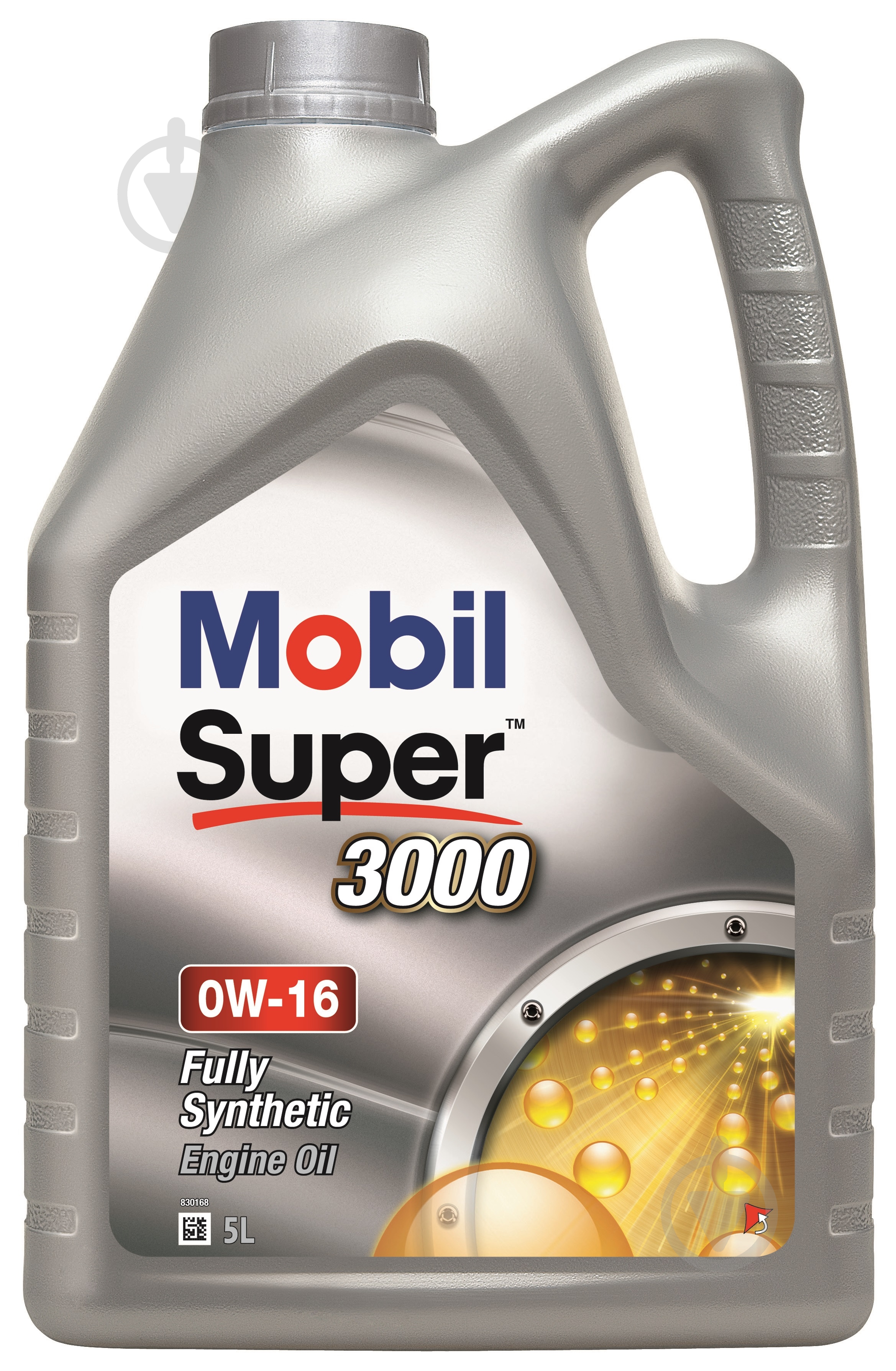 Моторна олива синтетична Mobil Super 3000 0W-16 5 л (MB 0W16 3000 5L) - фото 1