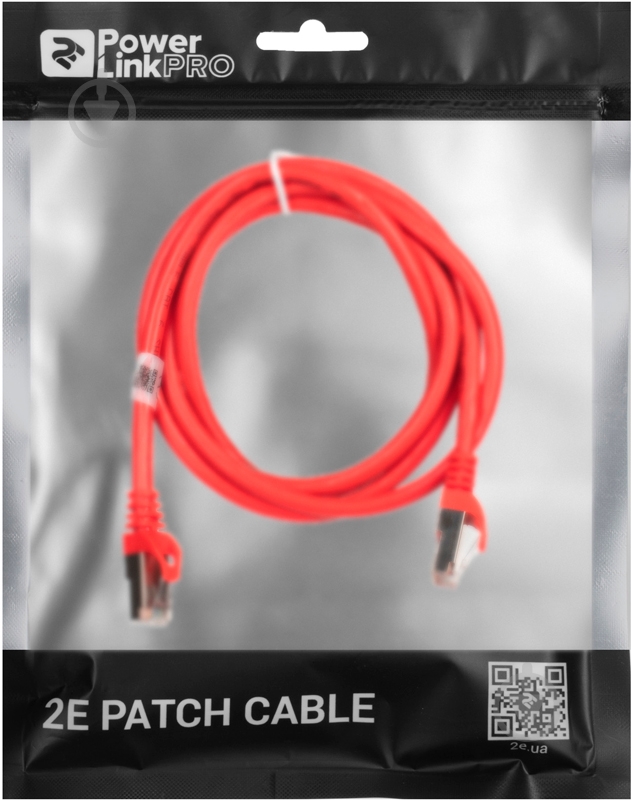 Патч-корд 2E Cat 6 S-FTP 27AWG 2E-PC6SFTPCOP-150RD 1,5 м красный - фото 3 Патч-корд 2E Cat 6 S-FTP 27AWG 2E-PC6SFTPCOP-150RD 1,5 м красный - фото 3