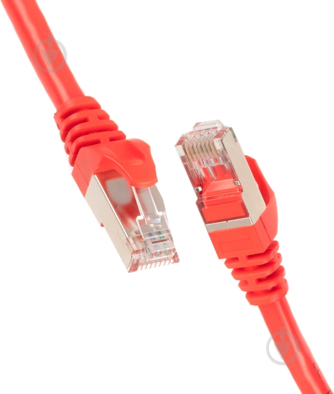 Патч-корд 2E Cat 6 S-FTP 27AWG 2E-PC6SFTPCOP-150RD 1,5 м красный - фото 1 Патч-корд 2E Cat 6 S-FTP 27AWG 2E-PC6SFTPCOP-150RD 1,5 м красный - фото 1