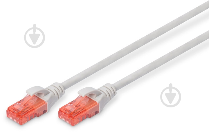 Патч-корд Digitus CAT 6 UTP, AWG 26/7, Cu, LSZH 1 м білий - фото 1 Патч-корд Digitus CAT 6 UTP, AWG 26/7, Cu, LSZH 1 м білий - фото 1