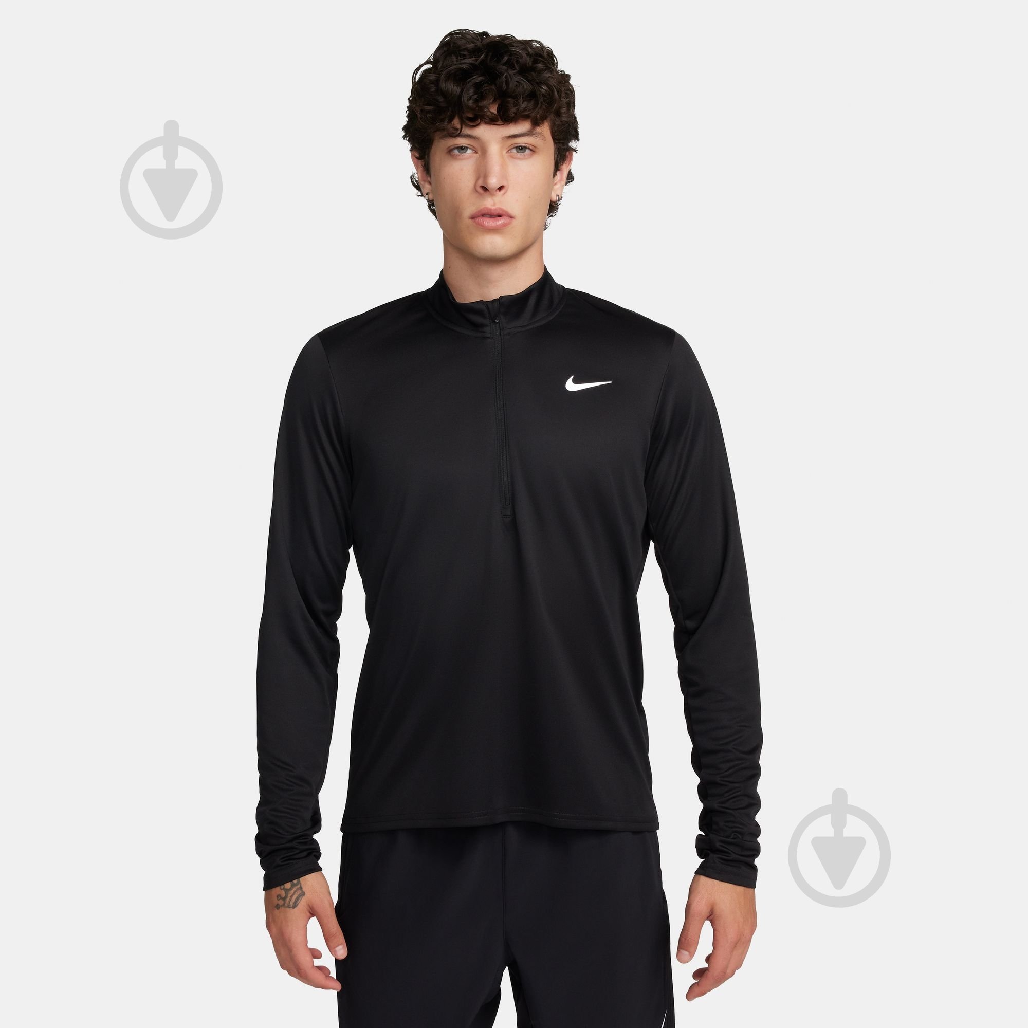 Кофта Nike M NK DF PACER TOP HZ FQ2494-010 р.S черный - фото 1 Кофта Nike M NK DF PACER TOP HZ FQ2494-010 р.S черный - фото 1