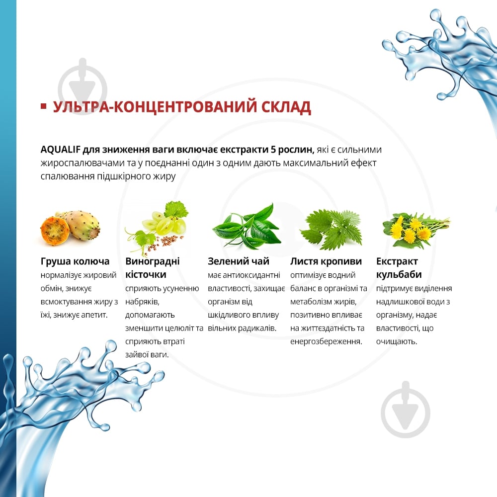 Таблетки Shenzhen Gonsen Bayoledzhi Industry Аквалиф 30 шт. - фото 5