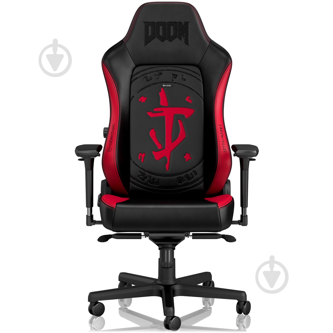 Кресло игровое Noblechairs HERO DOOM Edition черный - фото 1 Кресло игровое Noblechairs HERO DOOM Edition черный - фото 1