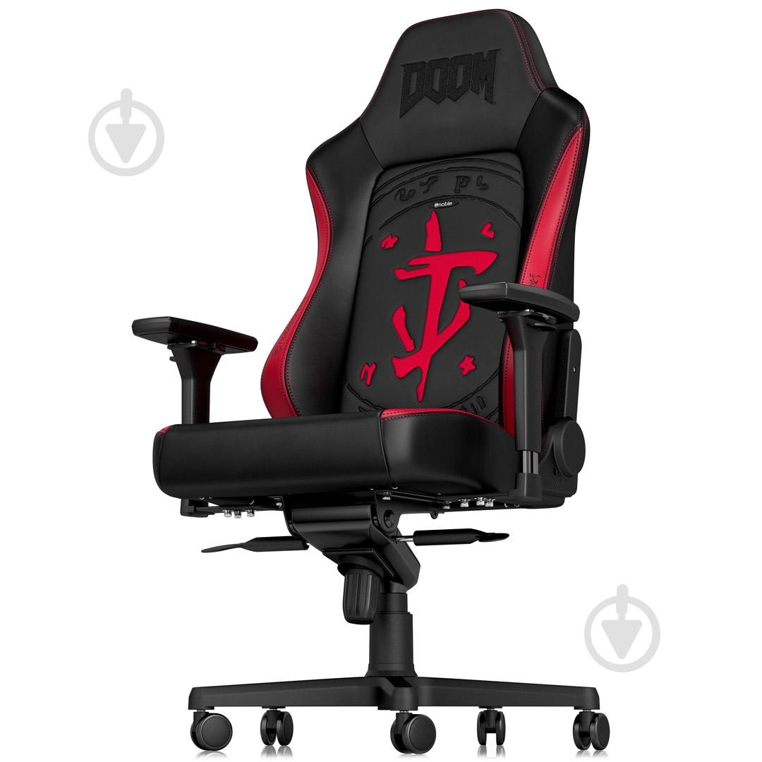 Кресло игровое Noblechairs HERO DOOM Edition черный - фото 2 Кресло игровое Noblechairs HERO DOOM Edition черный - фото 2