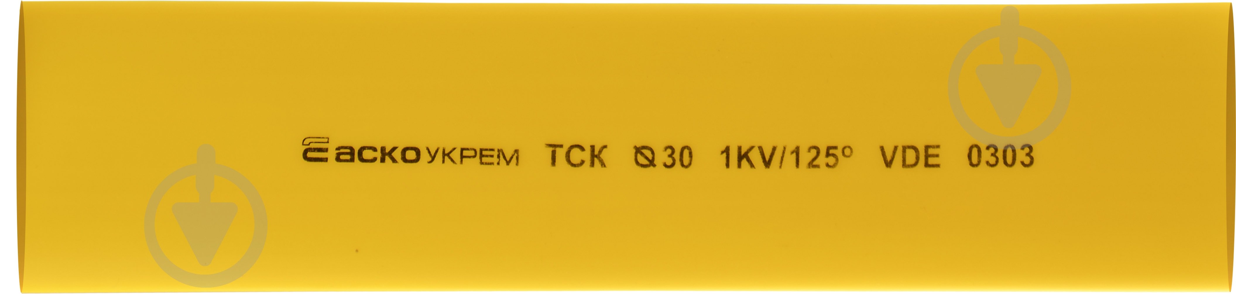 Трубка термоусаджувальна з клеєм АСКО-УКРЕМ d30 мм жовта 1 м етиленвінілацетатний сополімер A0150040798 - фото 1 Трубка термоусаджувальна з клеєм АСКО-УКРЕМ d30 мм жовта 1 м етиленвінілацетатний сополімер A0150040798 - фото 1
