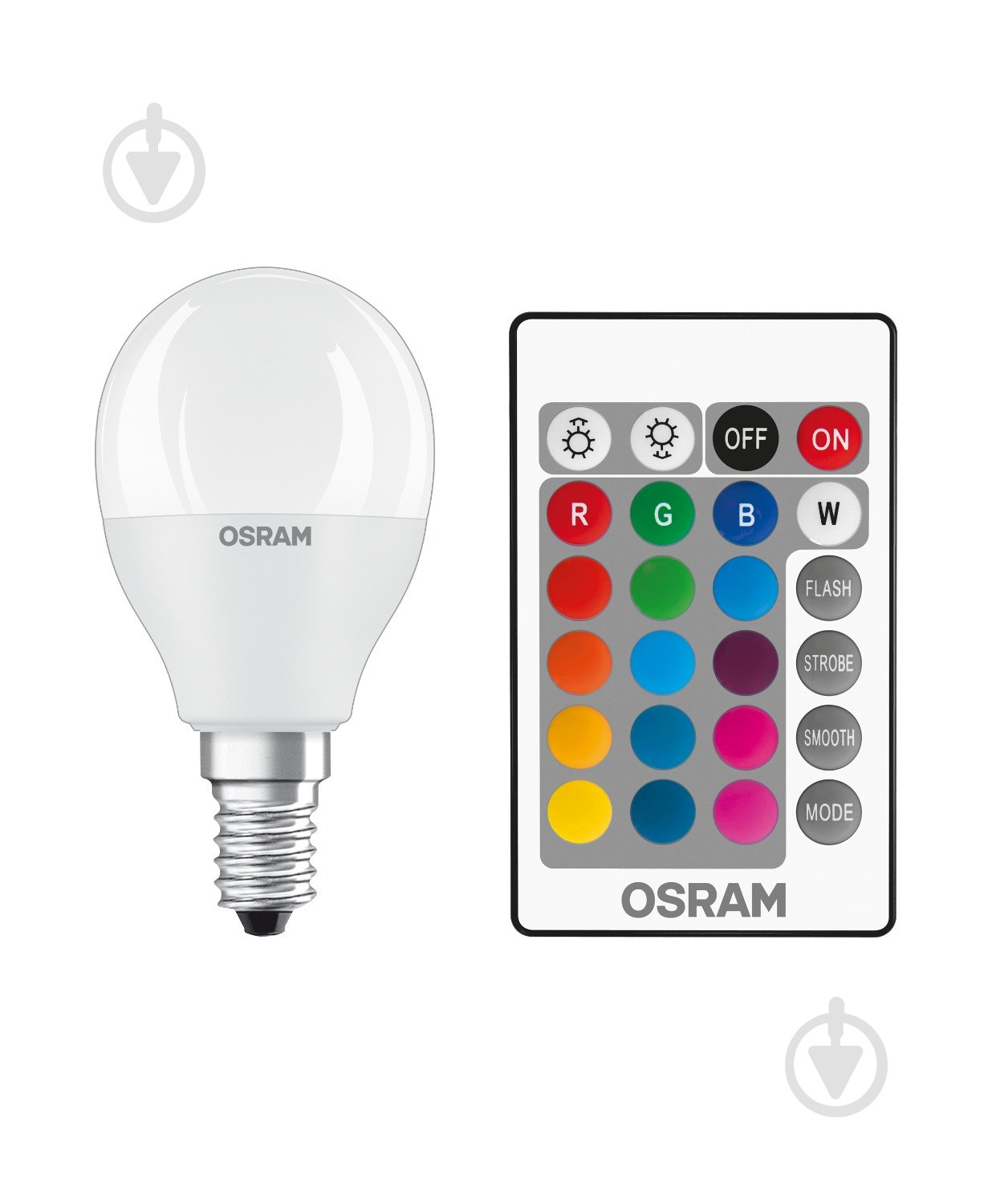 Лампа світлодіодна Osram з пультом RGB Osram LS CLA P40 REM - фото 3