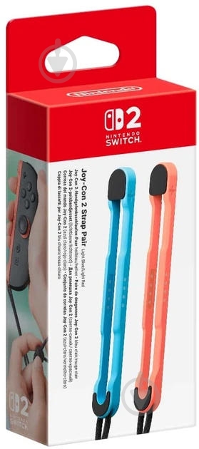 Ремешки на запястье NINTENDO для JOY-CON Switch 2 red/blue - фото 5 Ремешки на запястье NINTENDO для JOY-CON Switch 2 red/blue - фото 5