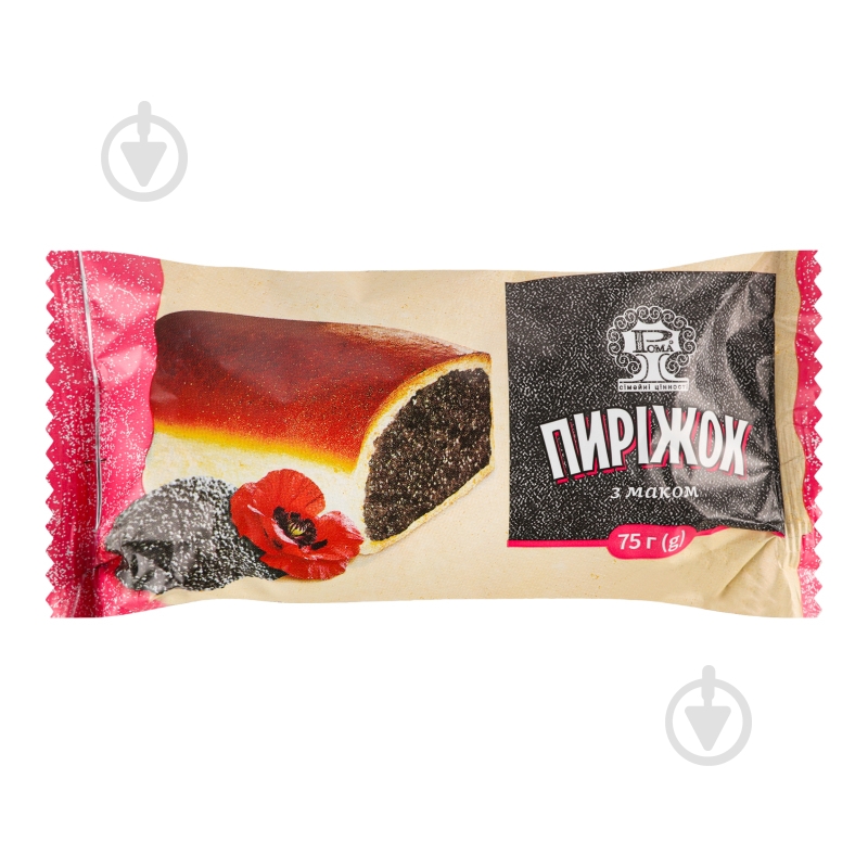 Пирожок РОМА с маком 75 г - фото 1