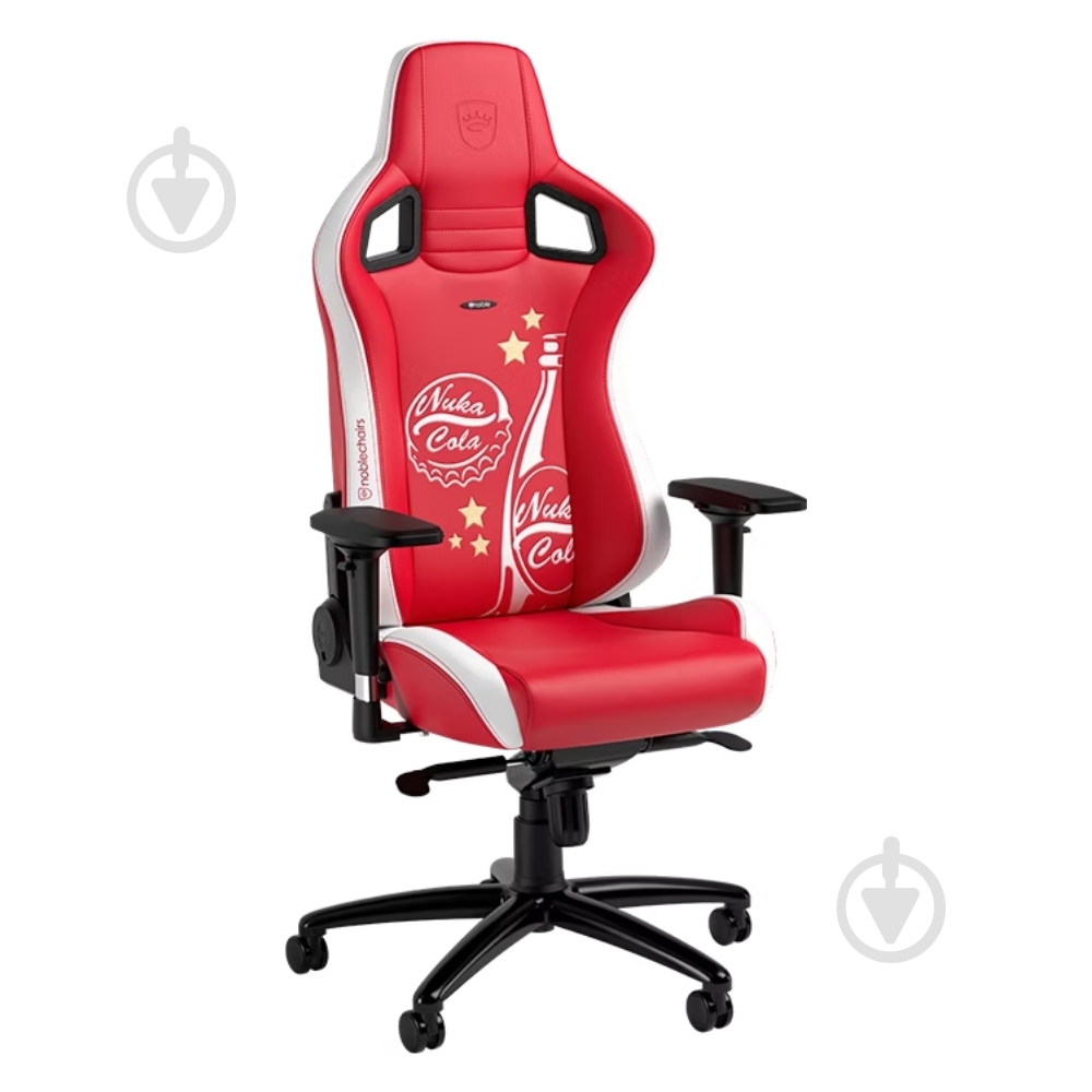 Кресло игровое Noblechairs EPIC Fallout Nuka-Cola Edition красный - фото 1