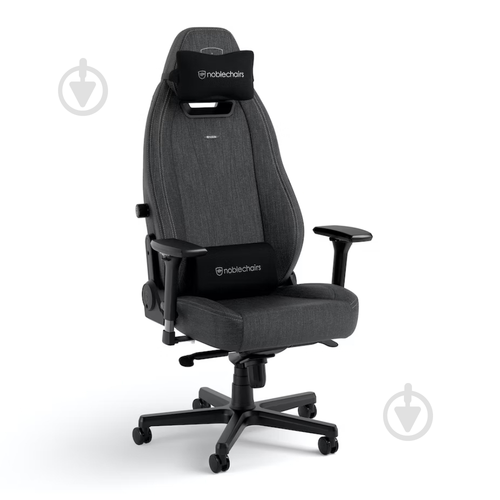 Кресло игровое Noblechairs LEGEND TX Anthracite серый - фото 3