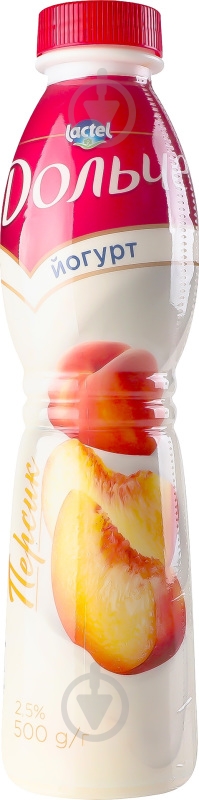 Йогурт Дольче Персик 500 г - фото 1 Йогурт Дольче Персик 500 г - фото 1