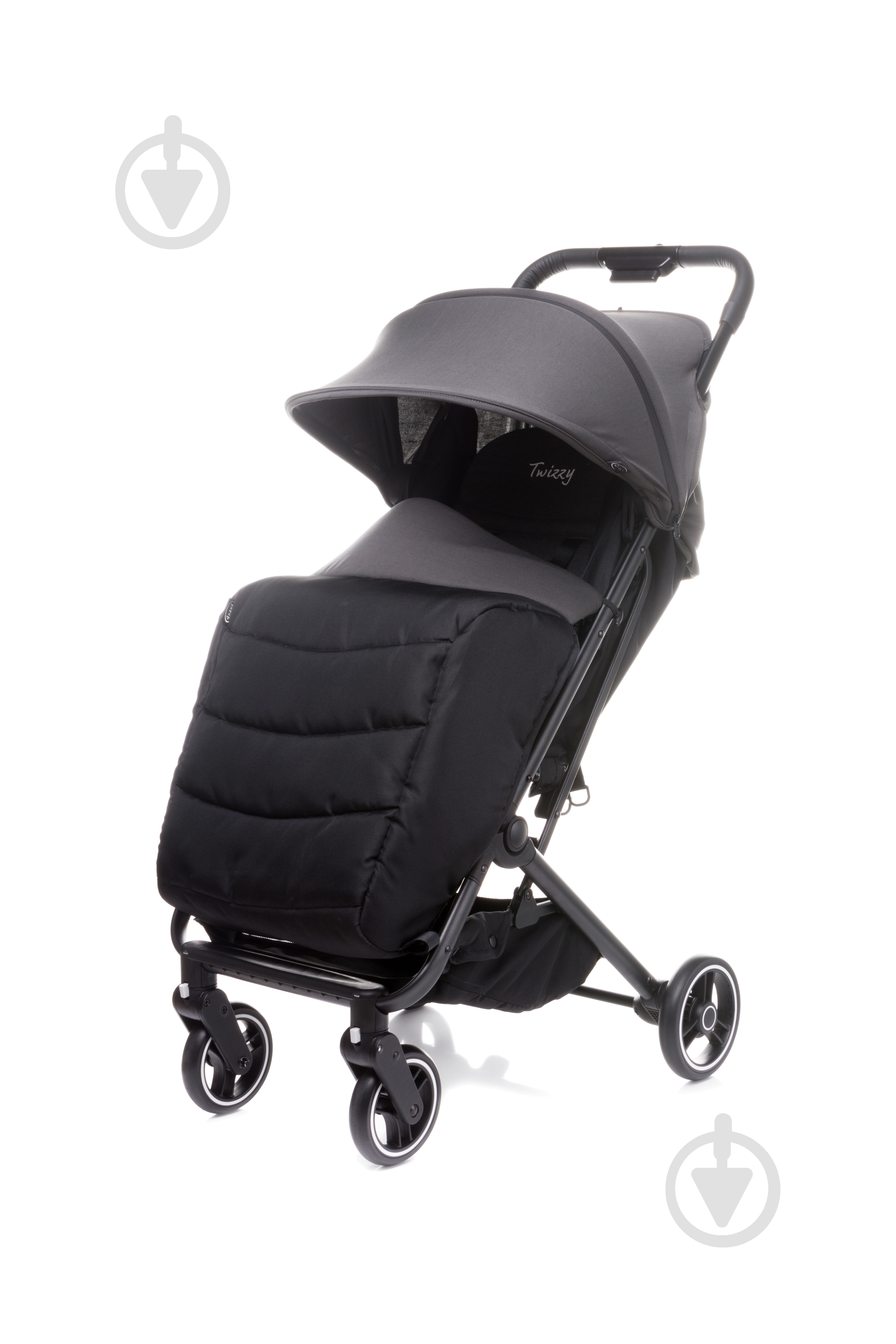 Коляска прогулочная 4Baby Twizzy dark grey - фото 2