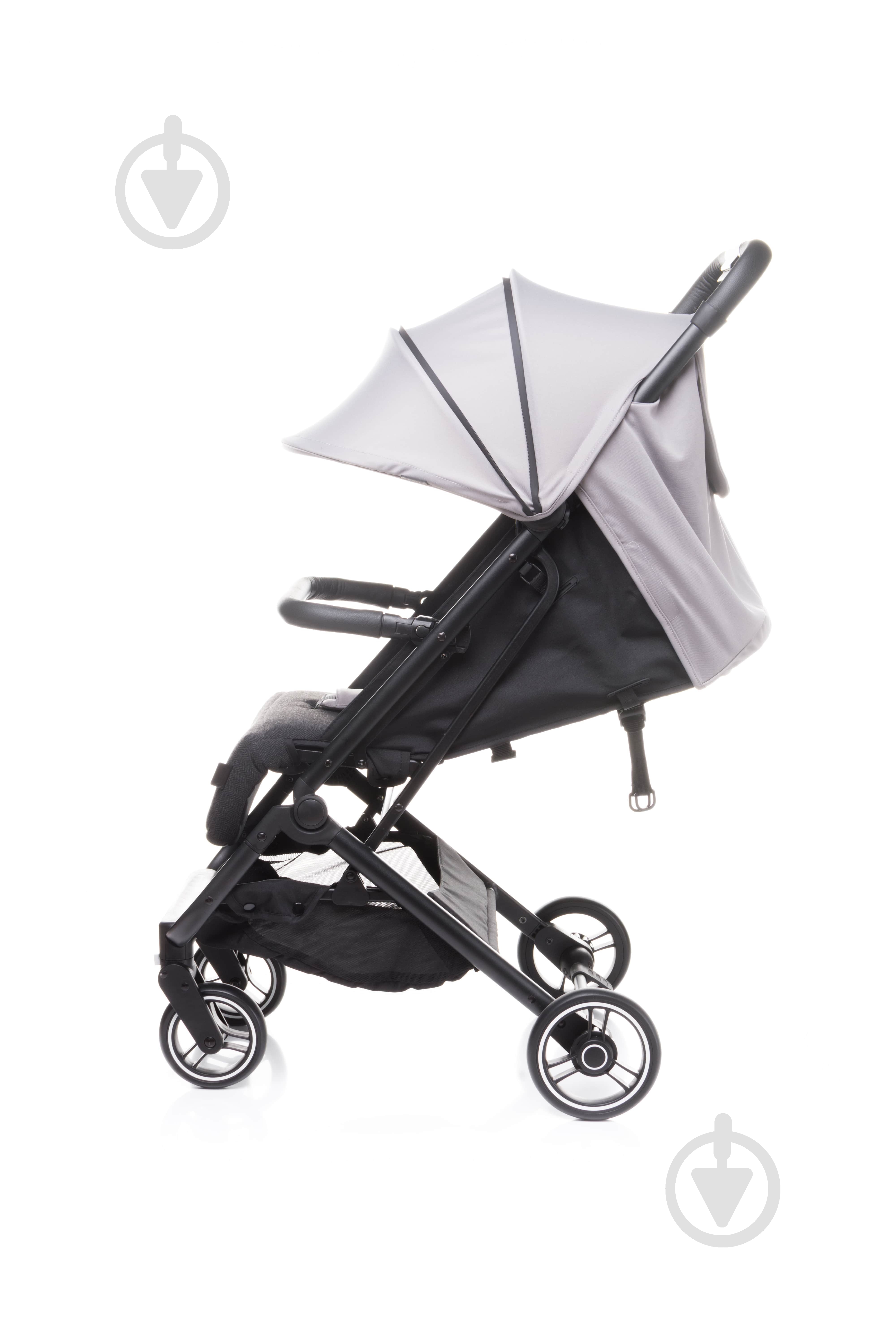 Коляска прогулочная 4Baby Twizzy light grey - фото 10 Коляска прогулочная 4Baby Twizzy light grey - фото 10