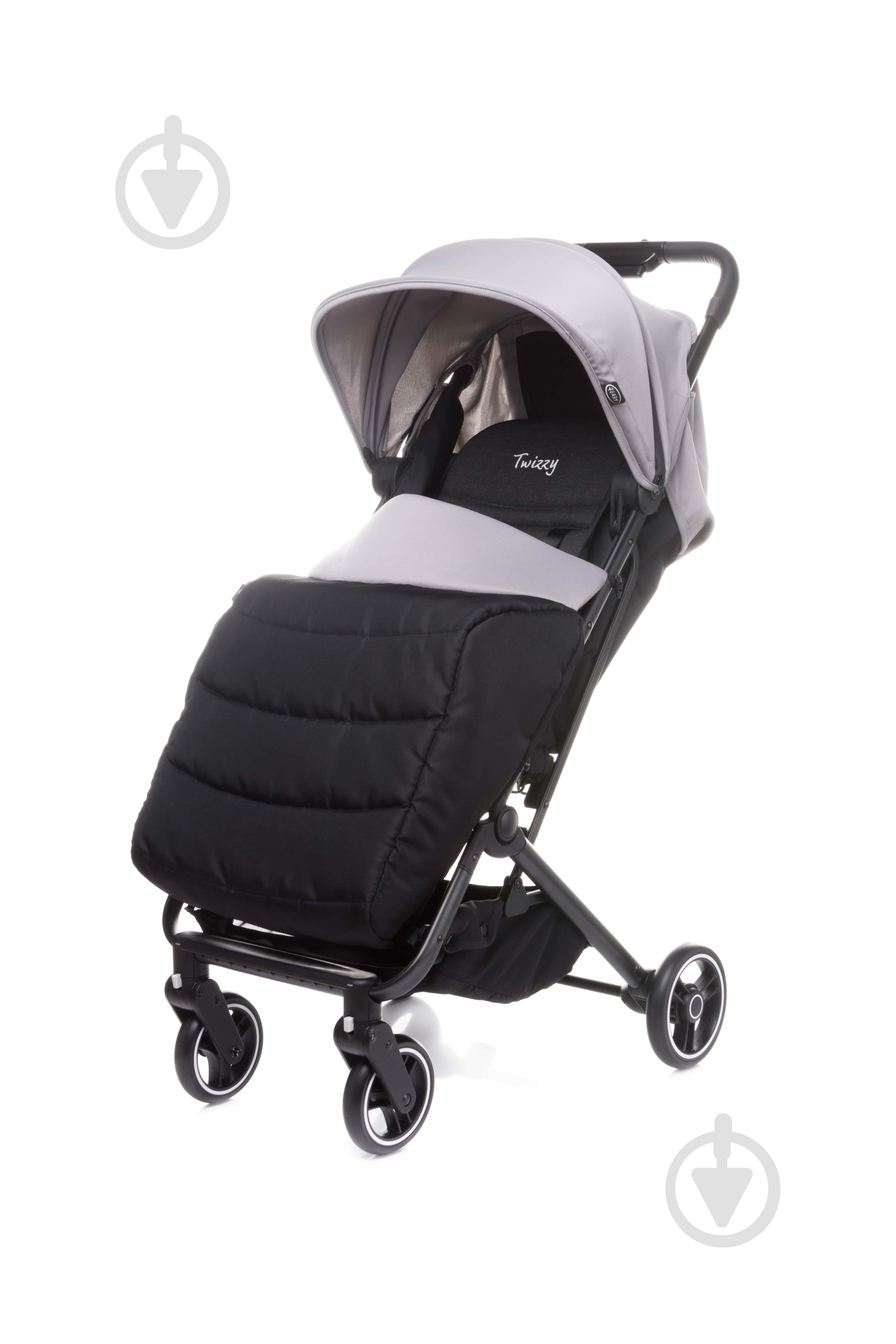 Коляска прогулочная 4Baby Twizzy light grey - фото 4 Коляска прогулочная 4Baby Twizzy light grey - фото 4
