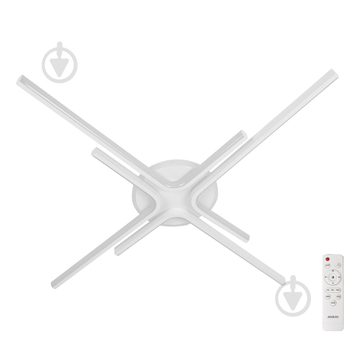 Люстра світлодіодна ARDERO AL6185ARD MILL 64 Вт білий матовий 80972 - фото 1