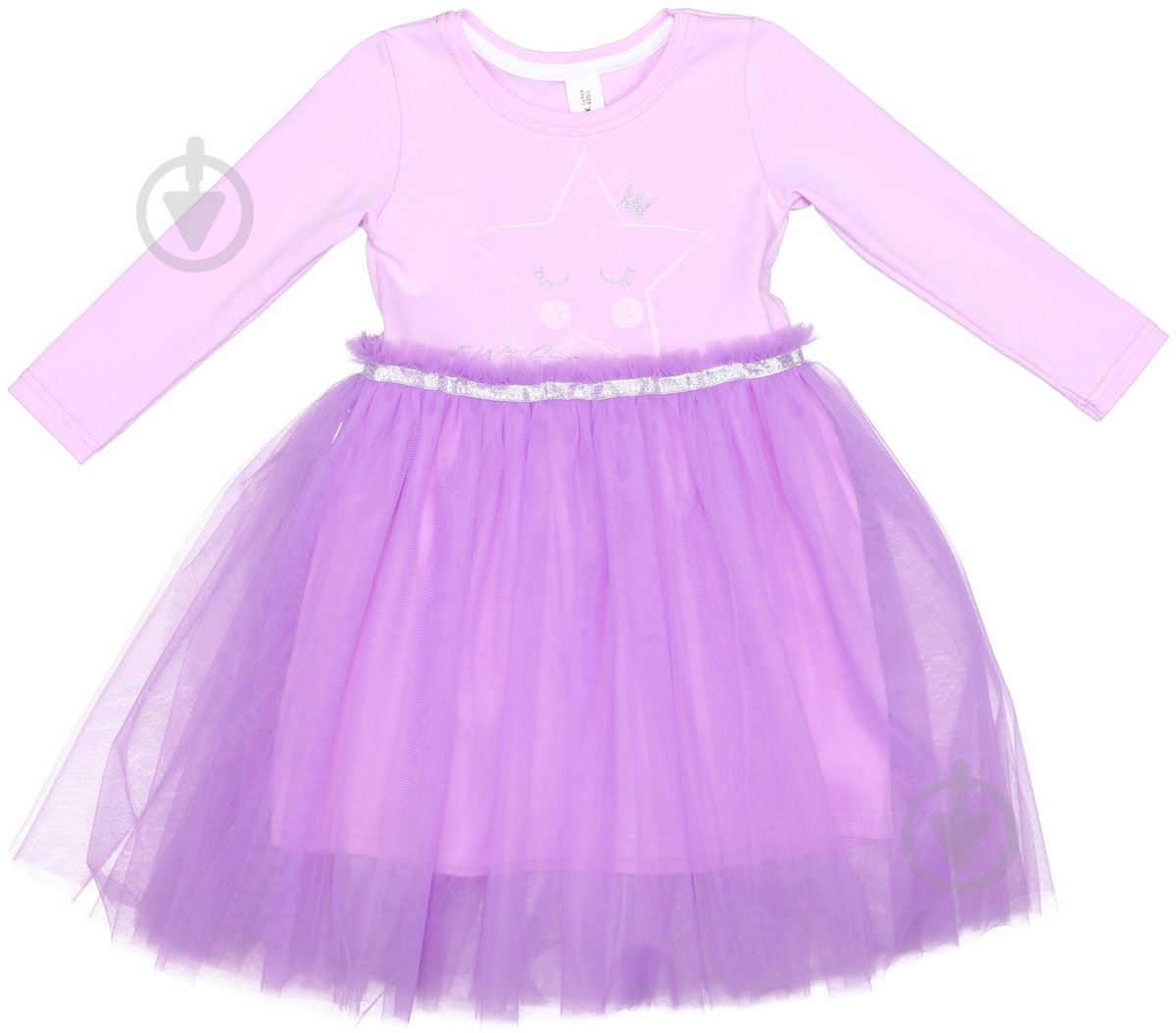 Платье Luna Kids р.98 сиреневый - фото 2 Платье Luna Kids р.98 сиреневый - фото 2