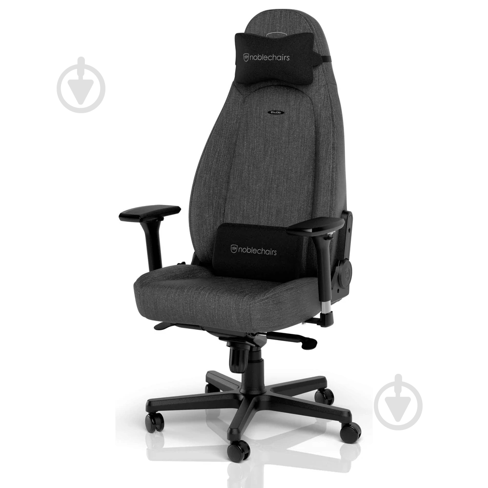 Кресло игровое Noblechairs ICON TX Anthracite серый - фото 2
