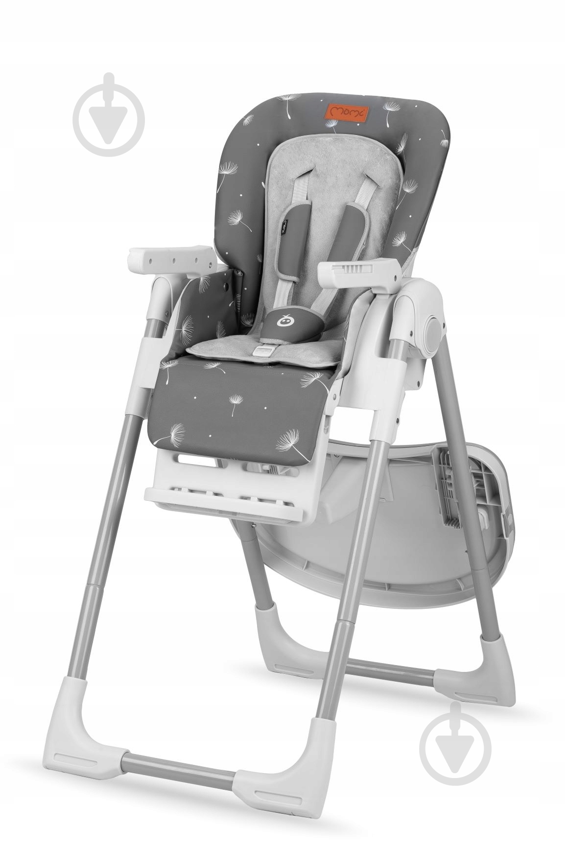 Стульчик для кормления MoMi Yumtis dark gray - фото 1 Стульчик для кормления MoMi Yumtis dark gray - фото 1