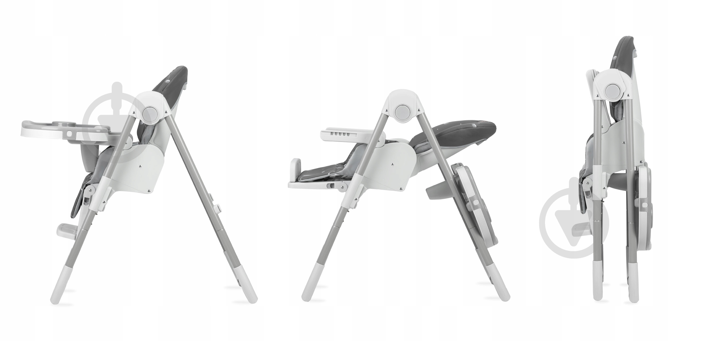 Стульчик для кормления MoMi Yumtis dark gray - фото 3 Стульчик для кормления MoMi Yumtis dark gray - фото 3