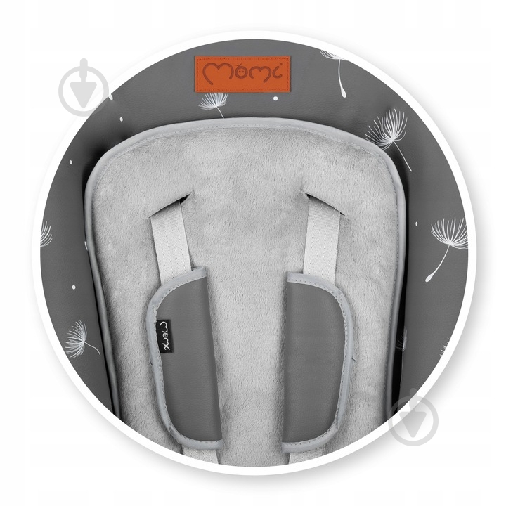 Стульчик для кормления MoMi Yumtis dark gray - фото 5 Стульчик для кормления MoMi Yumtis dark gray - фото 5