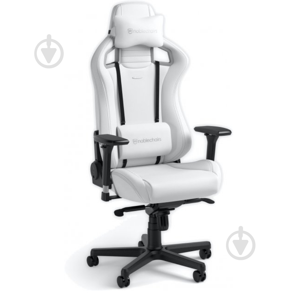 Кресло игровое Noblechairs EPIC White Edition белый - фото 2
