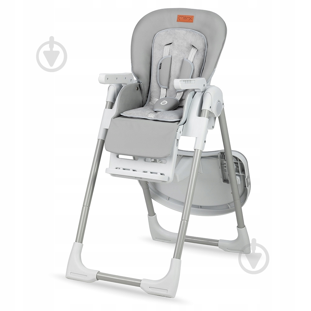 Стульчик для кормления MoMi Yumtis light gray - фото 1 Стульчик для кормления MoMi Yumtis light gray - фото 1