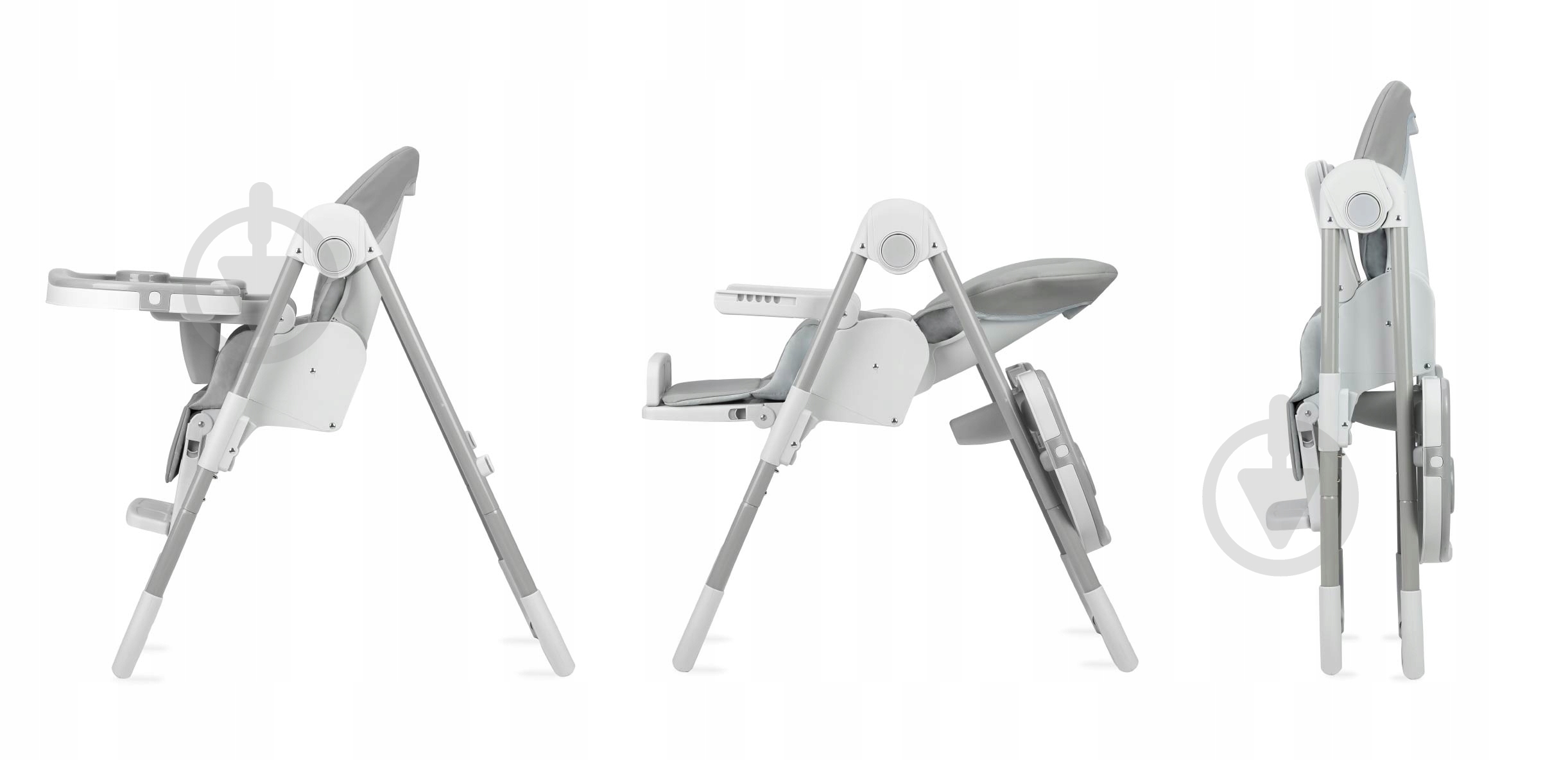 Стульчик для кормления MoMi Yumtis light gray - фото 2 Стульчик для кормления MoMi Yumtis light gray - фото 2