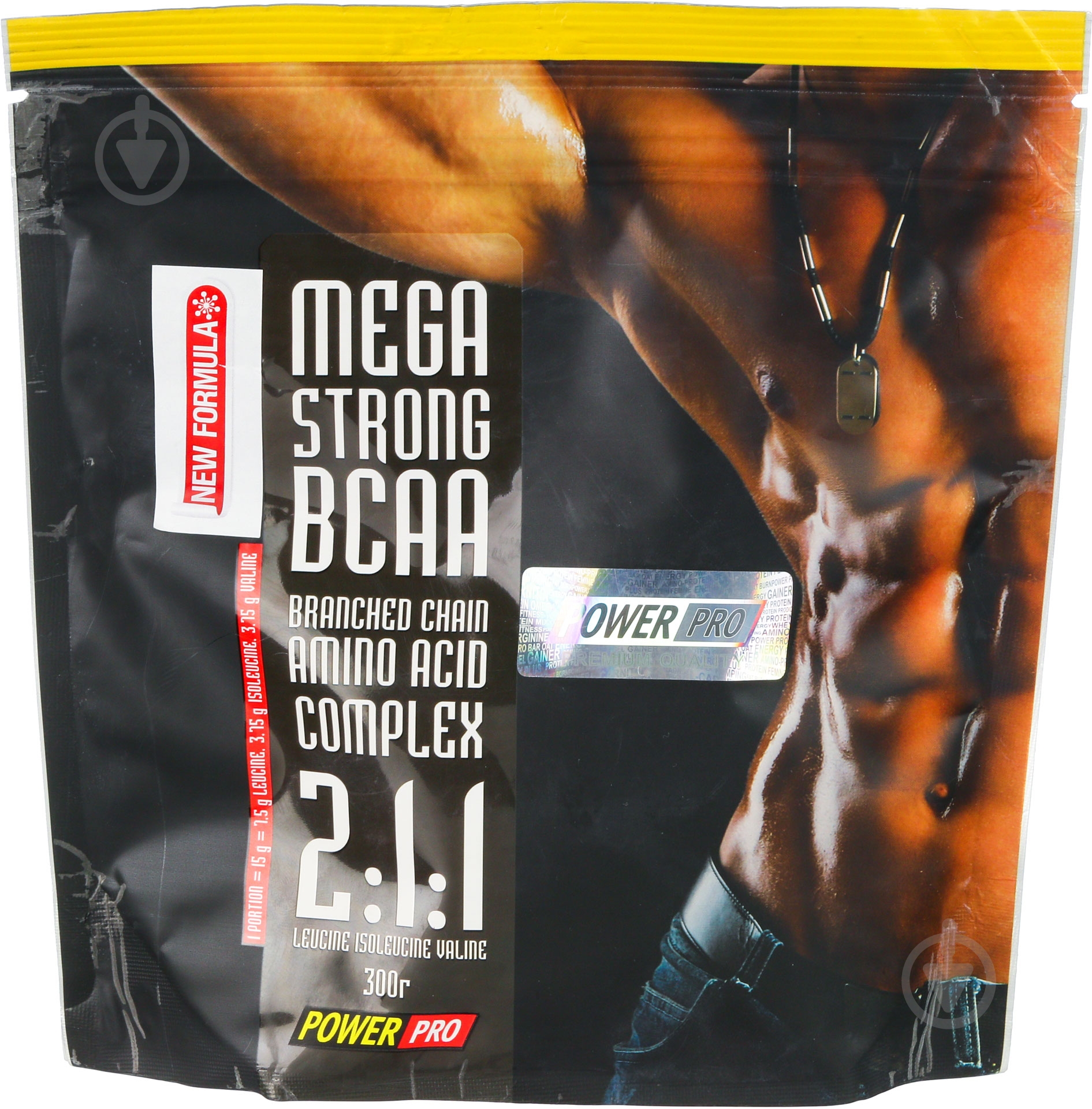 Аминокислотная смесь POWER PRO ВСАА без вкуса 300 г 60 порц. - фото 1