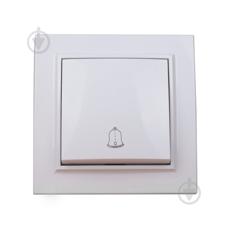 Выключатель ElectroHоuse Enzo белый EH-2882 - фото 1