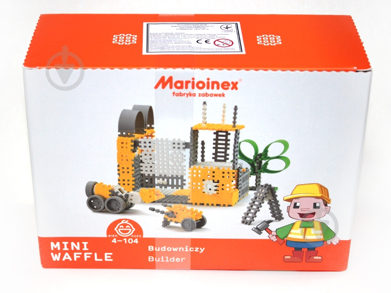 Конструктор Marioinex Mini Waffle Builder 144 детали 438978 - фото 1