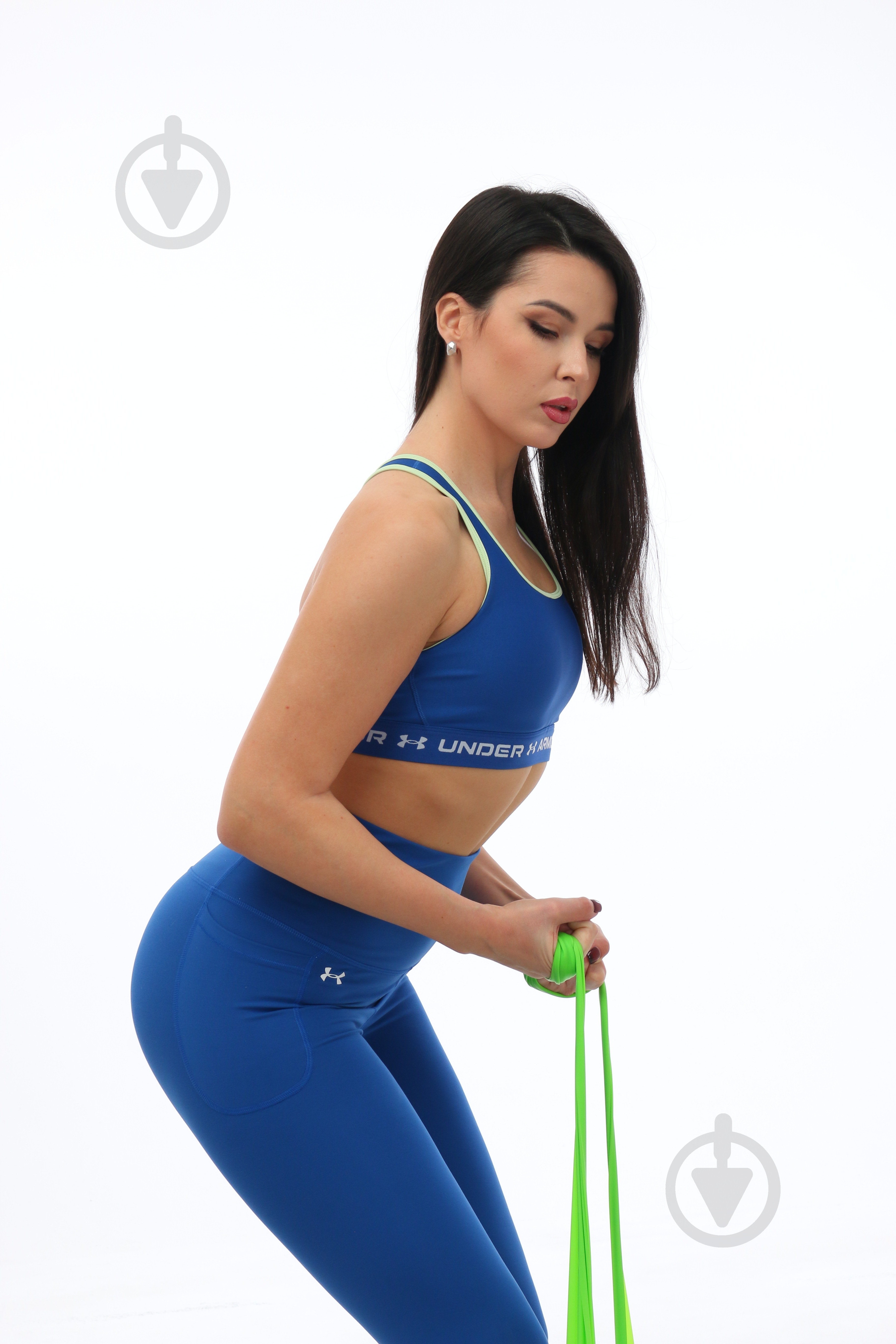 Бра Under Armour CROSSBACK MID BRA 1361034-432 р.XL синій - фото 5