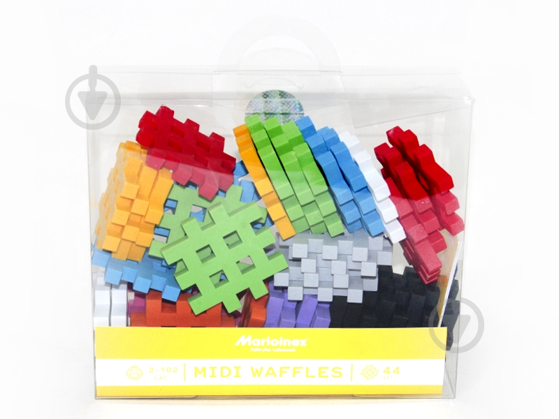 Конструктор Marioinex Midi Waffle 44 детали 439003 - фото 1
